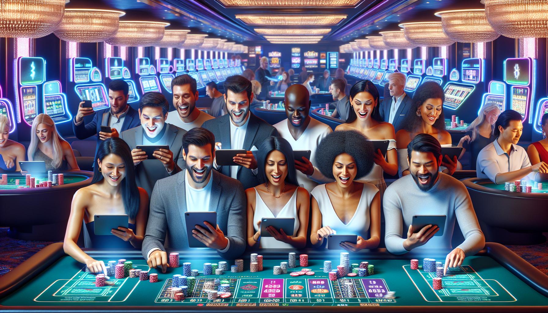 crypto gambling background